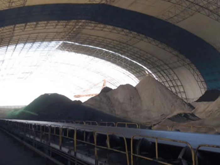 汕尾煤棚料仓网架